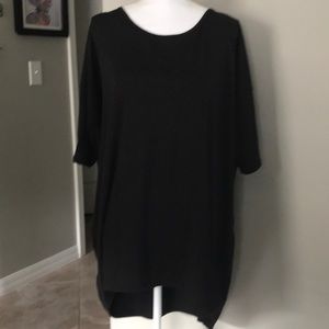 LuLaRoe Irma size Large in Black.